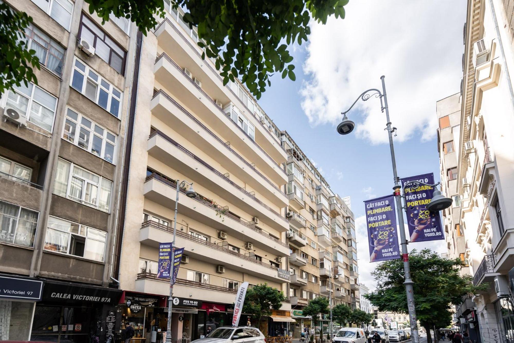 Sunset - Luxury Studio On Calea Victoriei Βουκουρέστι Εξωτερικό φωτογραφία